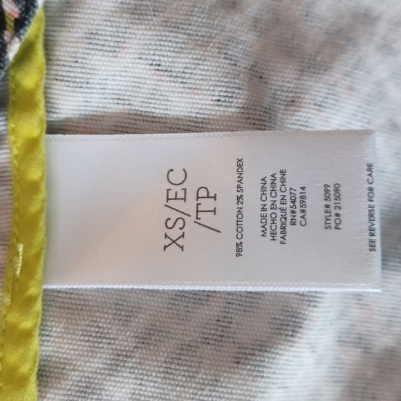 𝅺Cabi zip up casual jacket/ blazer? Size xs. Good  used condition,  no flaws. - Picture 9 of 12